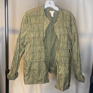 Chicos Oliver Green Jacket